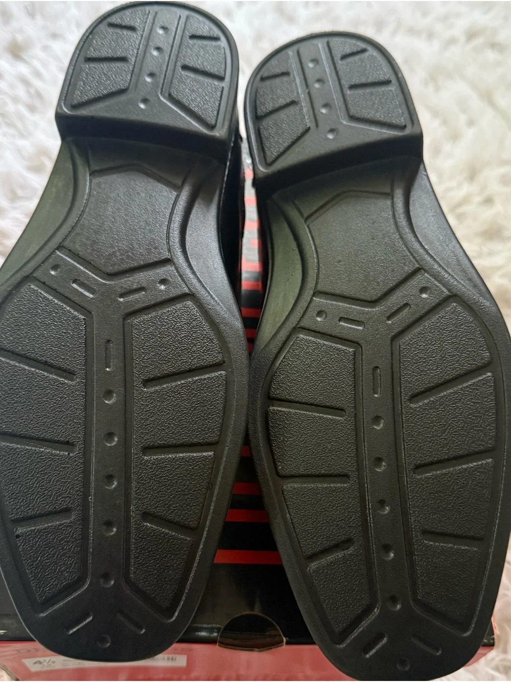 Deer Stags Boys Dress Shoes Black 